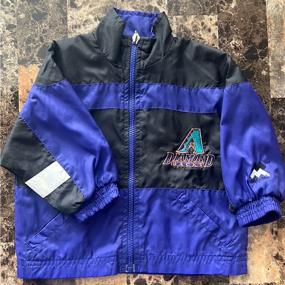 Infant MLB AZ Diamondbacks windbreaker style jacket. Size 12 months